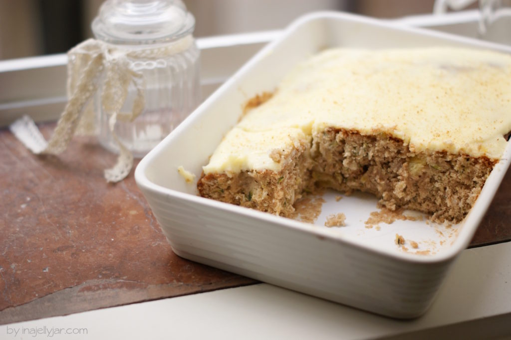 Rezept für Zucchini-Ananas-Schnitten