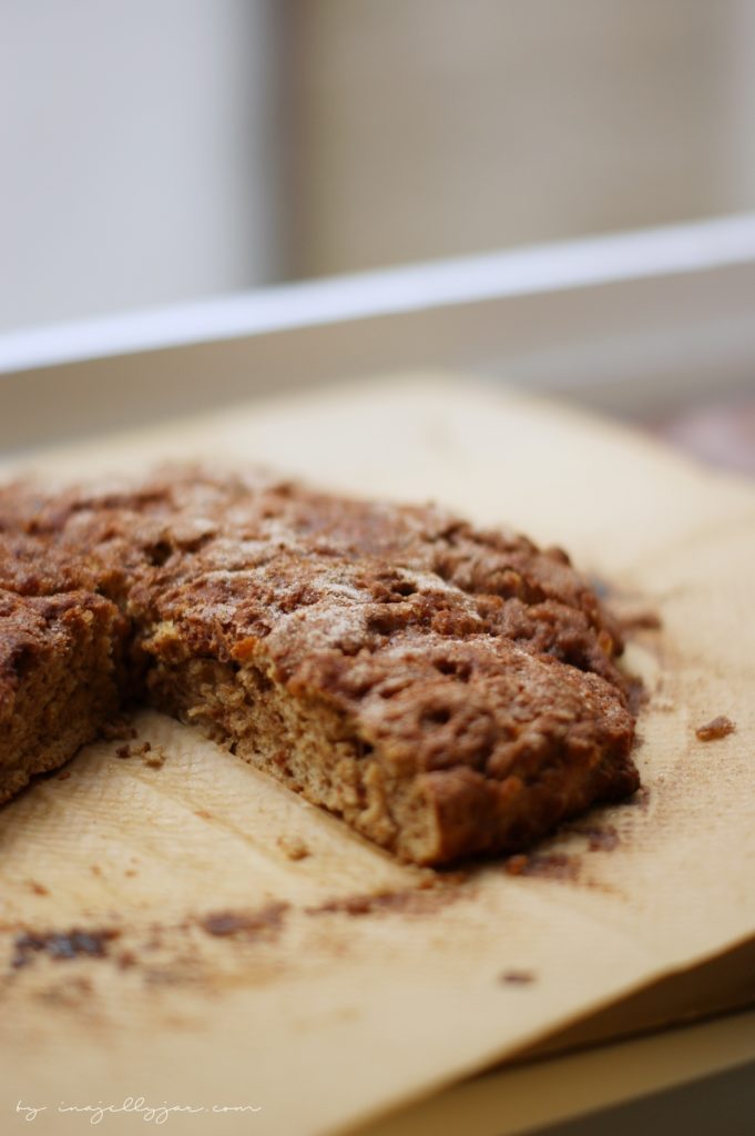 Apfel-Zimt-Scones im Herbst