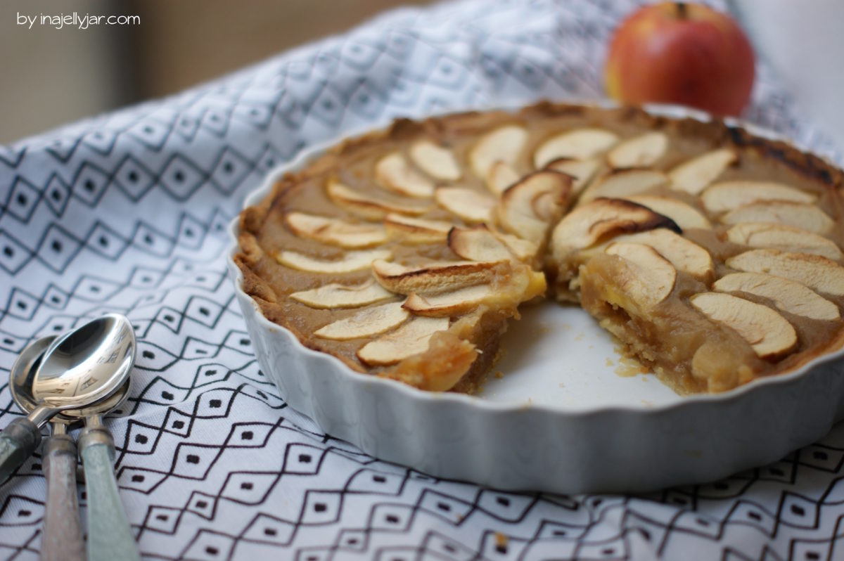 Original französische Apfeltarte - Tarte aux Pommes