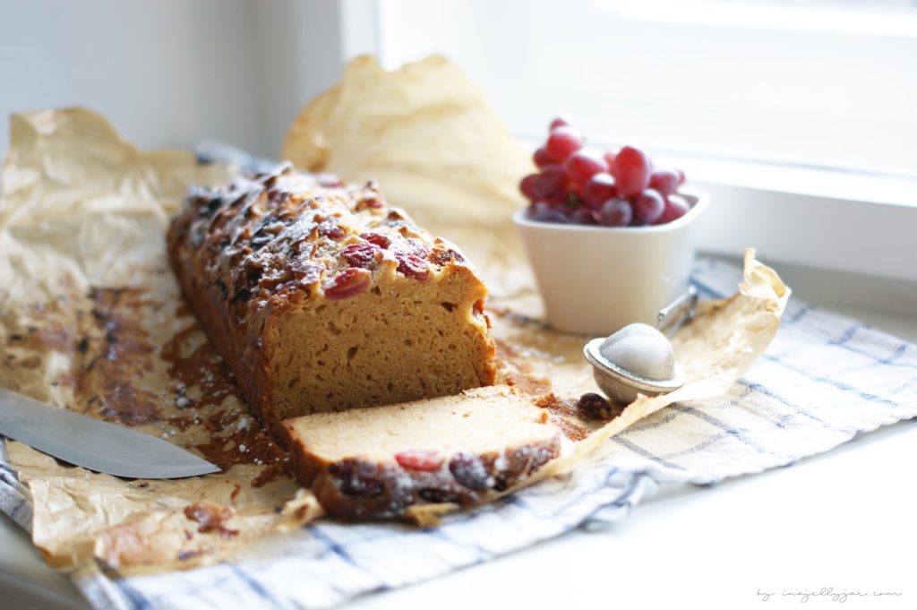 Weintraubenkuchen mit Kokosbütenzucker