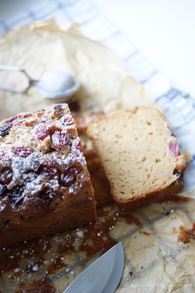 Weintraubenkuchen mit einem Hauch Karamell