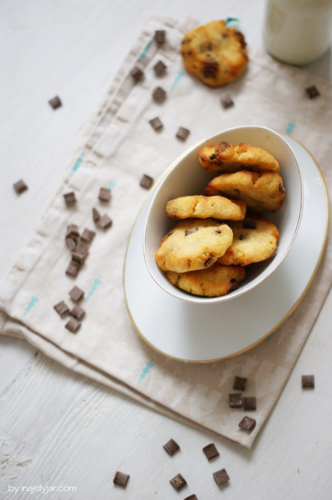 knusprig und saftig: Schokocookies