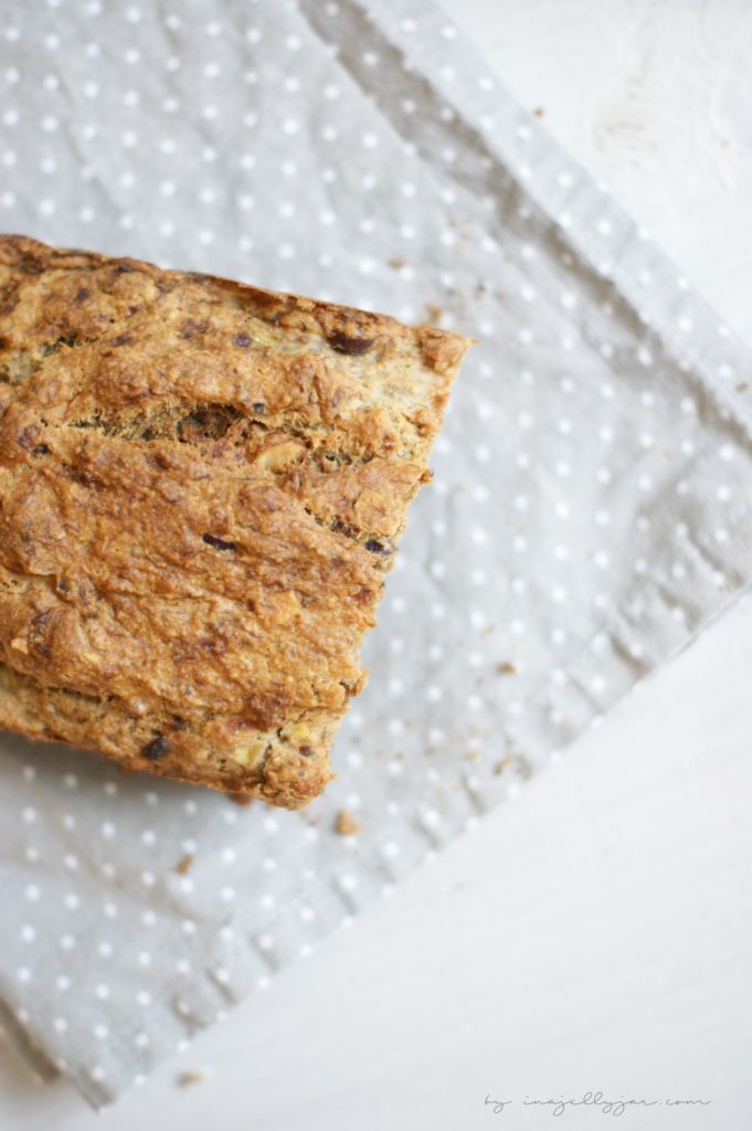 einfacher Hafer Bananenbrot