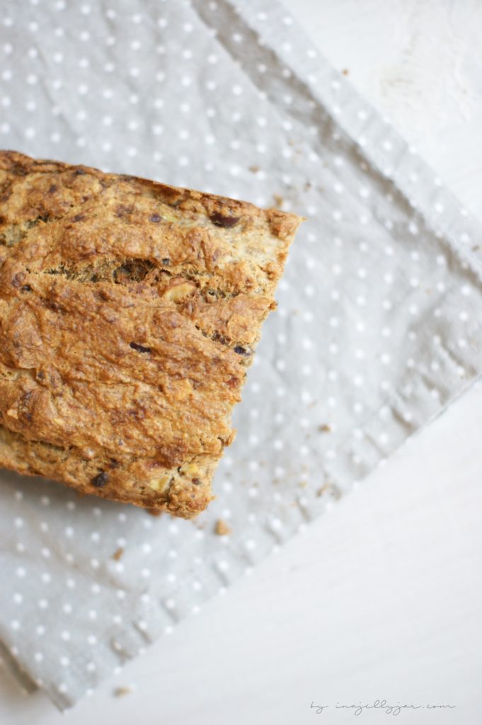 einfacher Hafer Bananenbrot