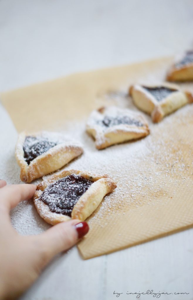 Jüdisches Gebäck: Hamantaschen mit Kardamom