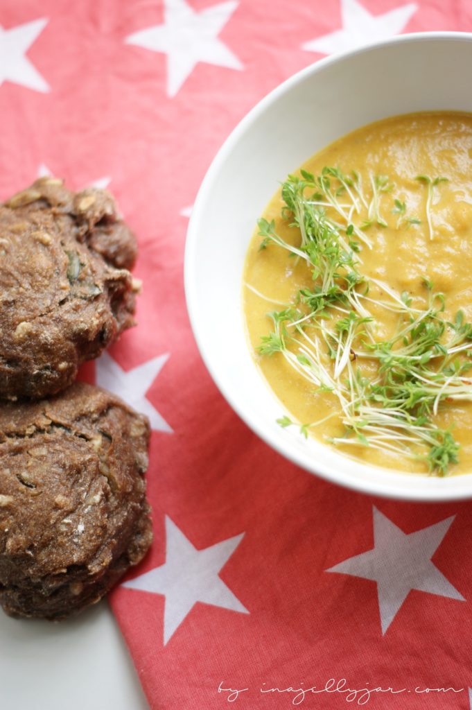 Rezept für Vegane Karottensuppe mit Garam Masala