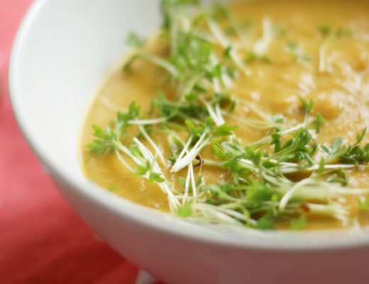 Vegane Karottensuppe mit Garam Masala