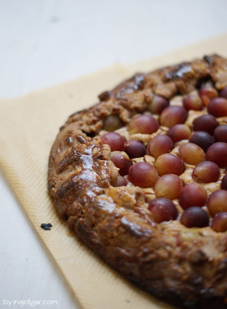 Traubengalette aus Vollkornmehl