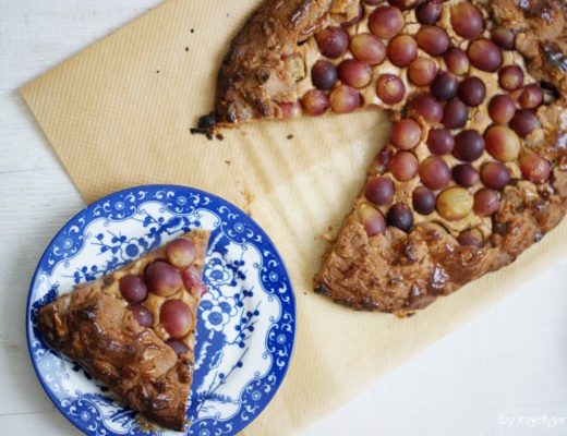 herbstliche Backidee: Traubengalette