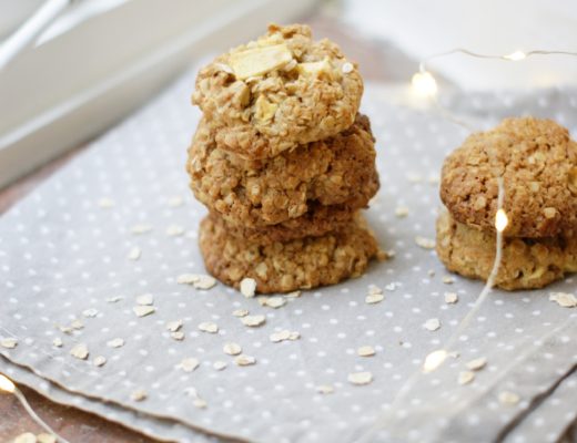 Saftige Apfel-Cookies mit Haferflocken