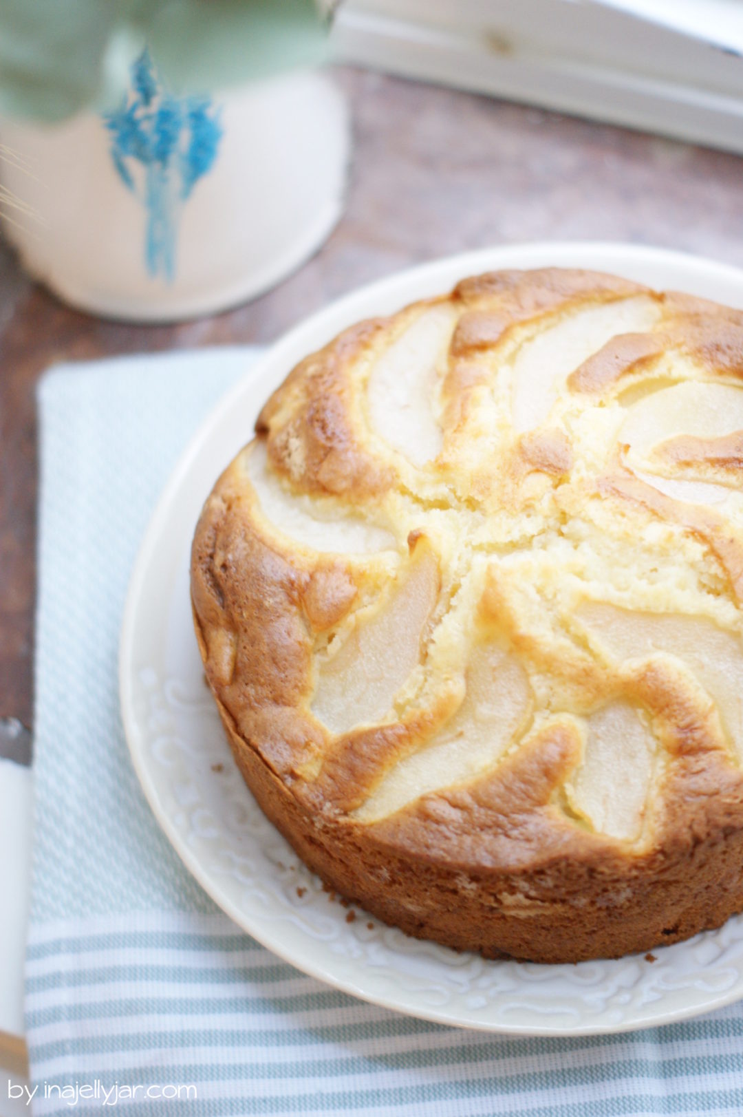 Birnenkuchen mit Mascarpone | Moment in a Jelly Jar