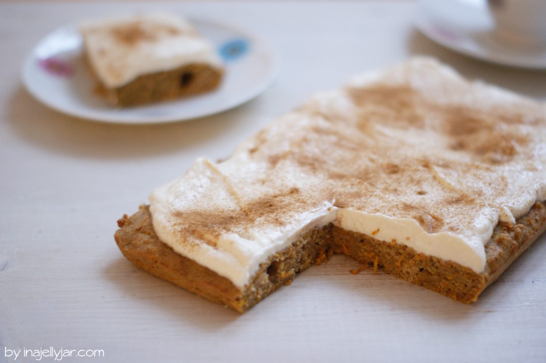 Karottenkuchen mit Ricotta-Frosting