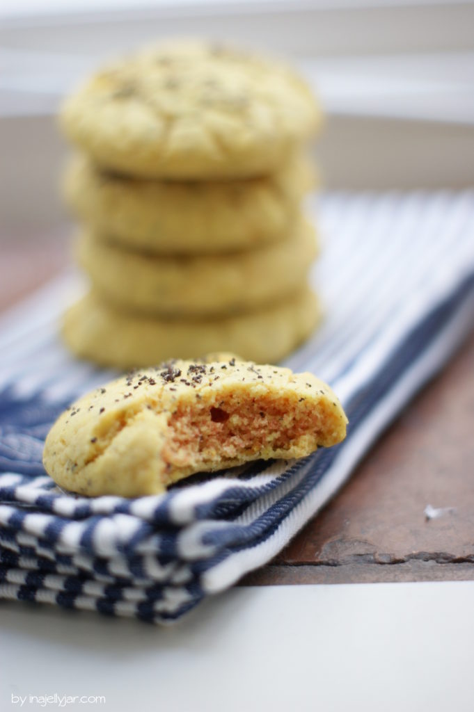 Zitronencookies mit Mohn