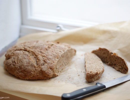 Rustikales Walnussbrot
