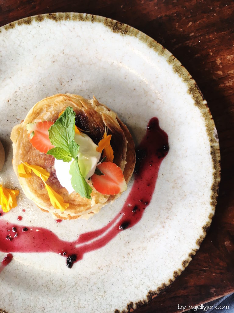Buchweizenpancakes im Kafe, Ubud auf Bali