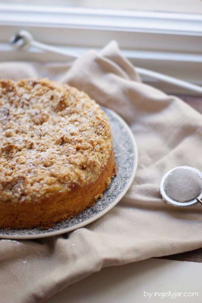 Rezept für Mango-Streuselkuchen