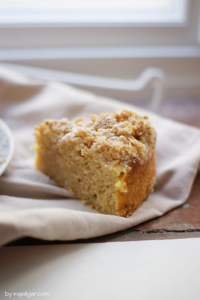 Streuselkuchen mit Mango
