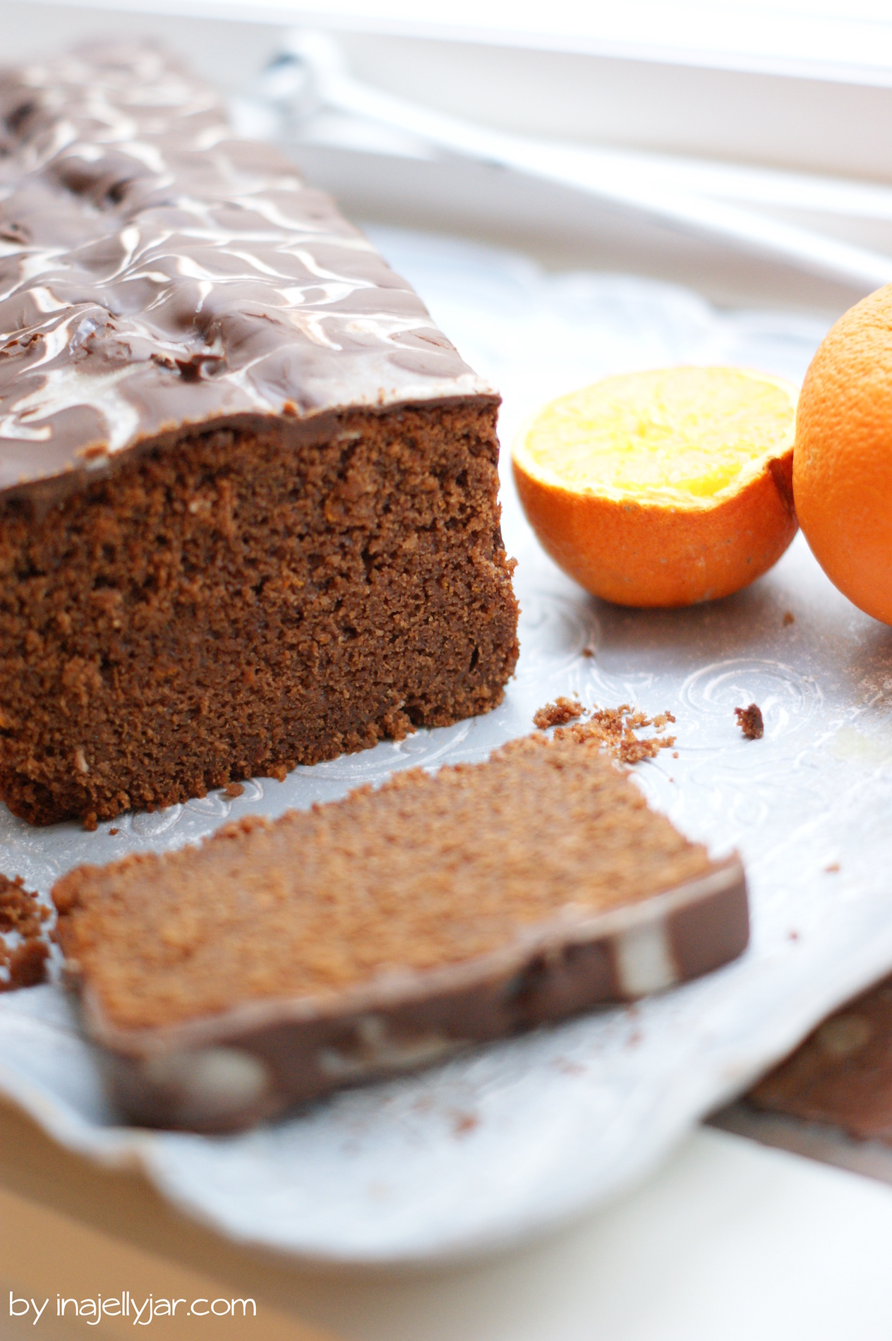 Schoko-Orangen-Kuchen - moment in a jelly jar