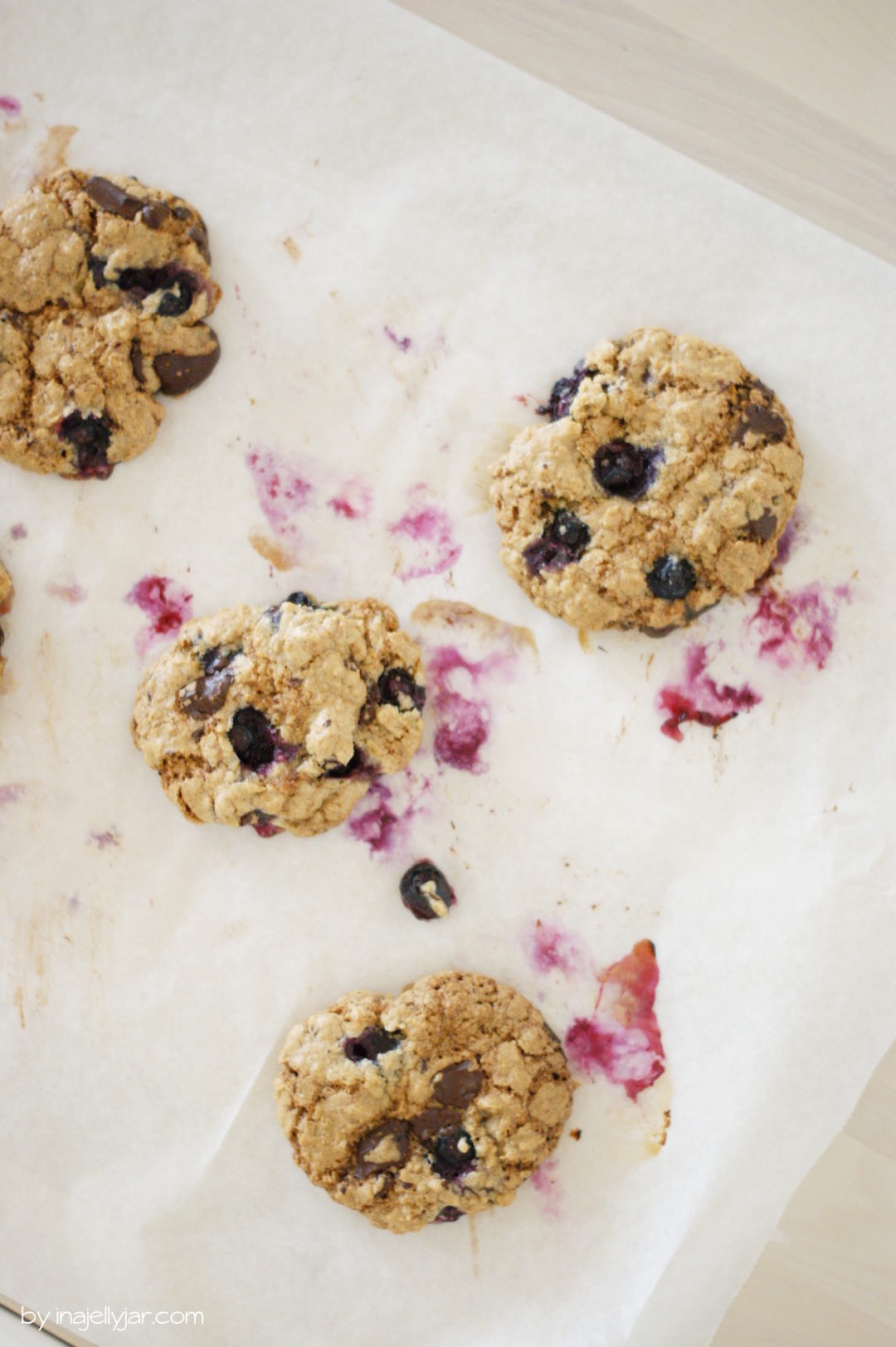 Einfach nachgebacken: Blaubeercookies mit Schokolade