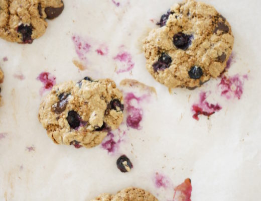 Einfach nachgebacken: Blaubeercookies mit Schokolade