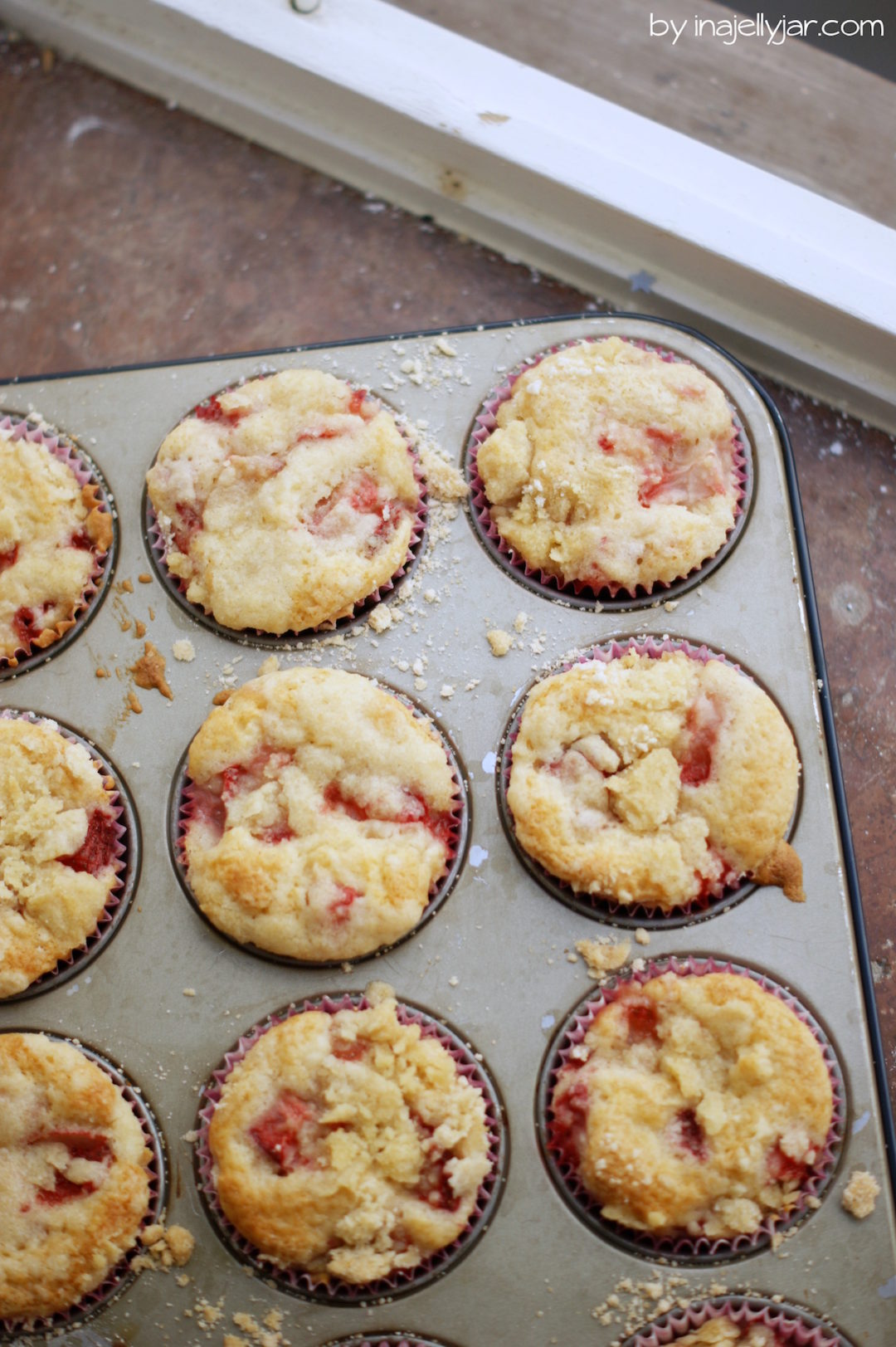 Erdbeermuffins super schnellgebacken