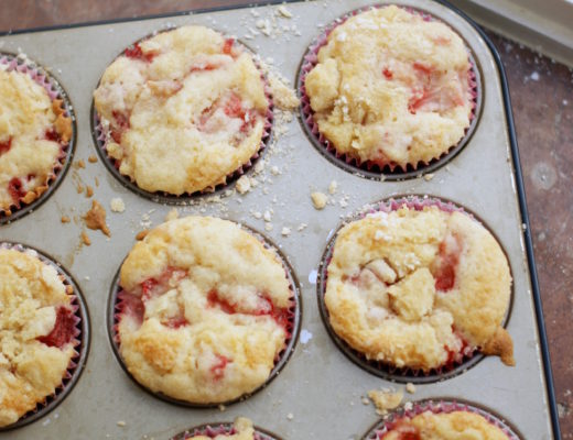 Erdbeermuffins super schnellgebacken