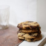 Rezept für Chocolate Chip Cookies mit Tahini