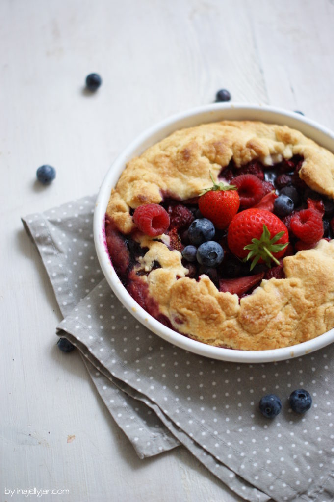 Sommerbeeren-Galette: Perfekt für den Sommer