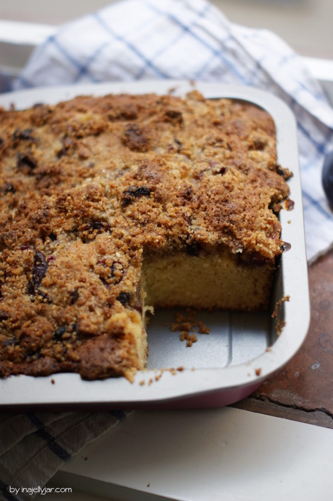 Amerikanischer Coffeecake mit Zwetschgen | Moment in a Jelly Jar