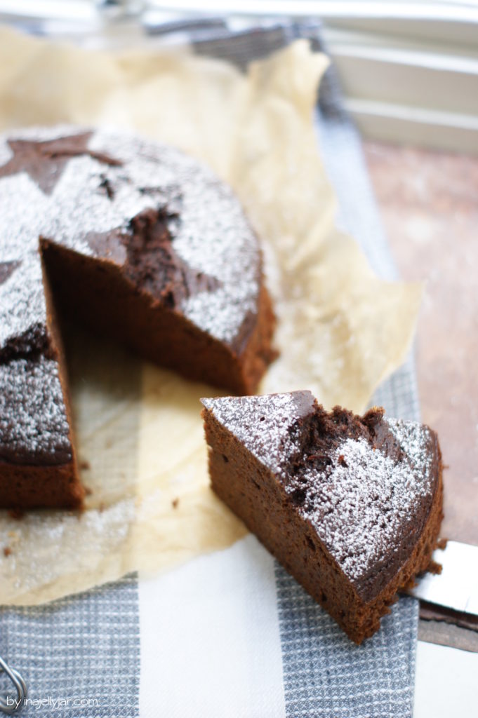 Kürbiskuchen mit feiner Schokoladennote