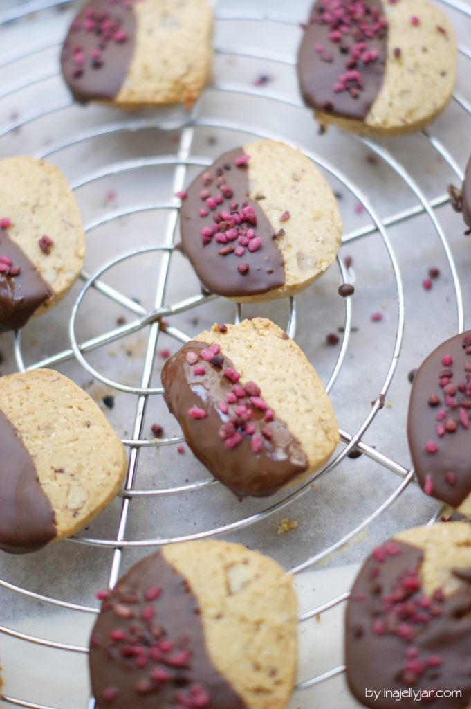 Pekannuss-Cookies ohne Ausstecher