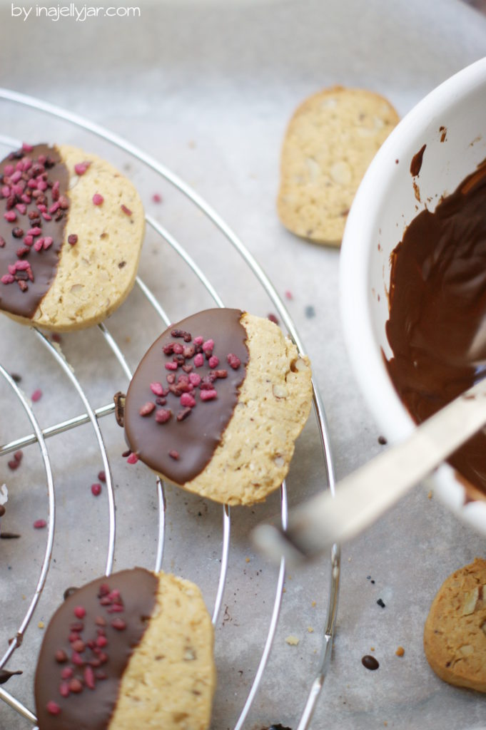 Pekannuss-Cookies mit Datteln