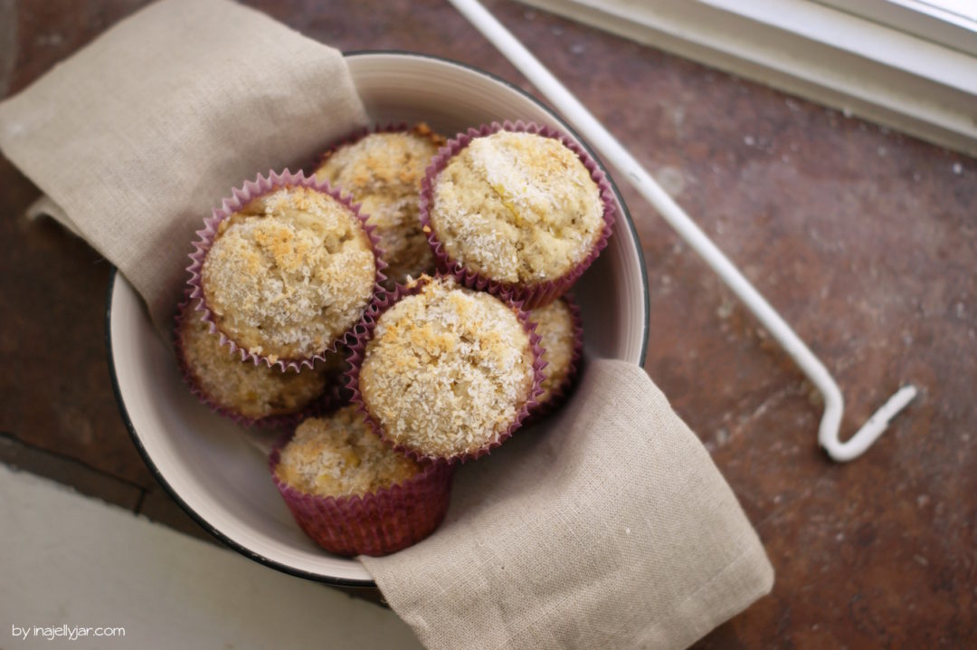 Mango-Kokos-Muffins mit frischer Mango