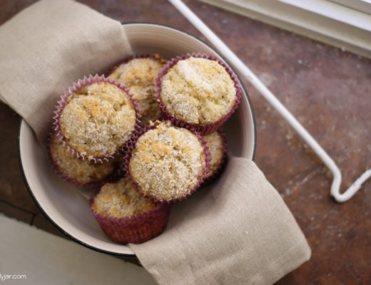 Mango-Kokos-Muffins mit frischer Mango