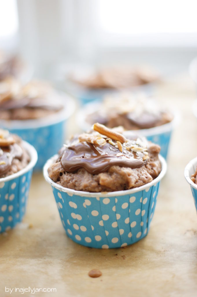 Einfache Soletti-Muffins mit Schokolade