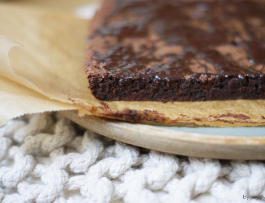 einfache Dirty-Chai-Brownies ohne Mehl und Gluten