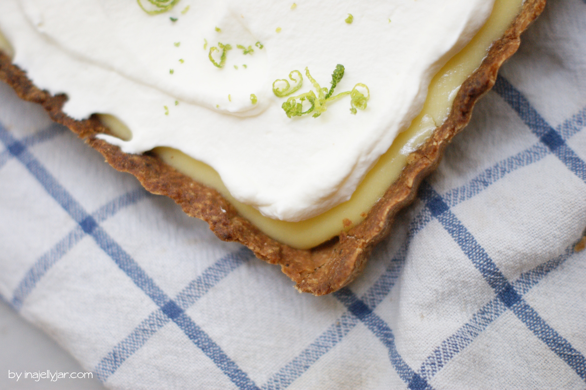Limettentarte mit braunem Butterboden | Moment in a Jelly Jar