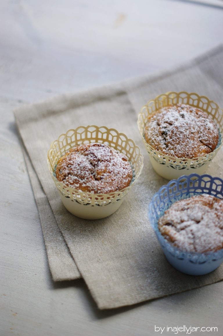 Stracciatella-Apfel-Muffins | Moment in a Jelly Jar
