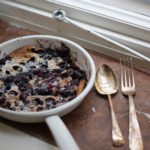 Dutch Baby mit Heidelbeeren