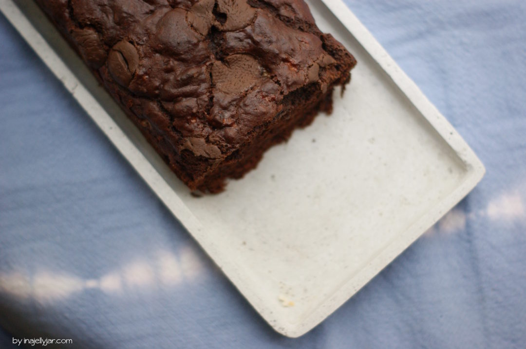 Veganes Schoko-Bananenbrot