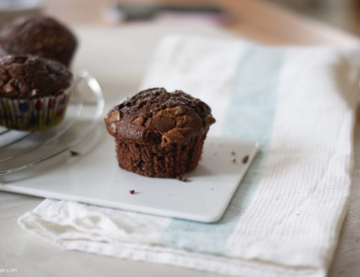 Schokomuffins mit Chocolate Chips