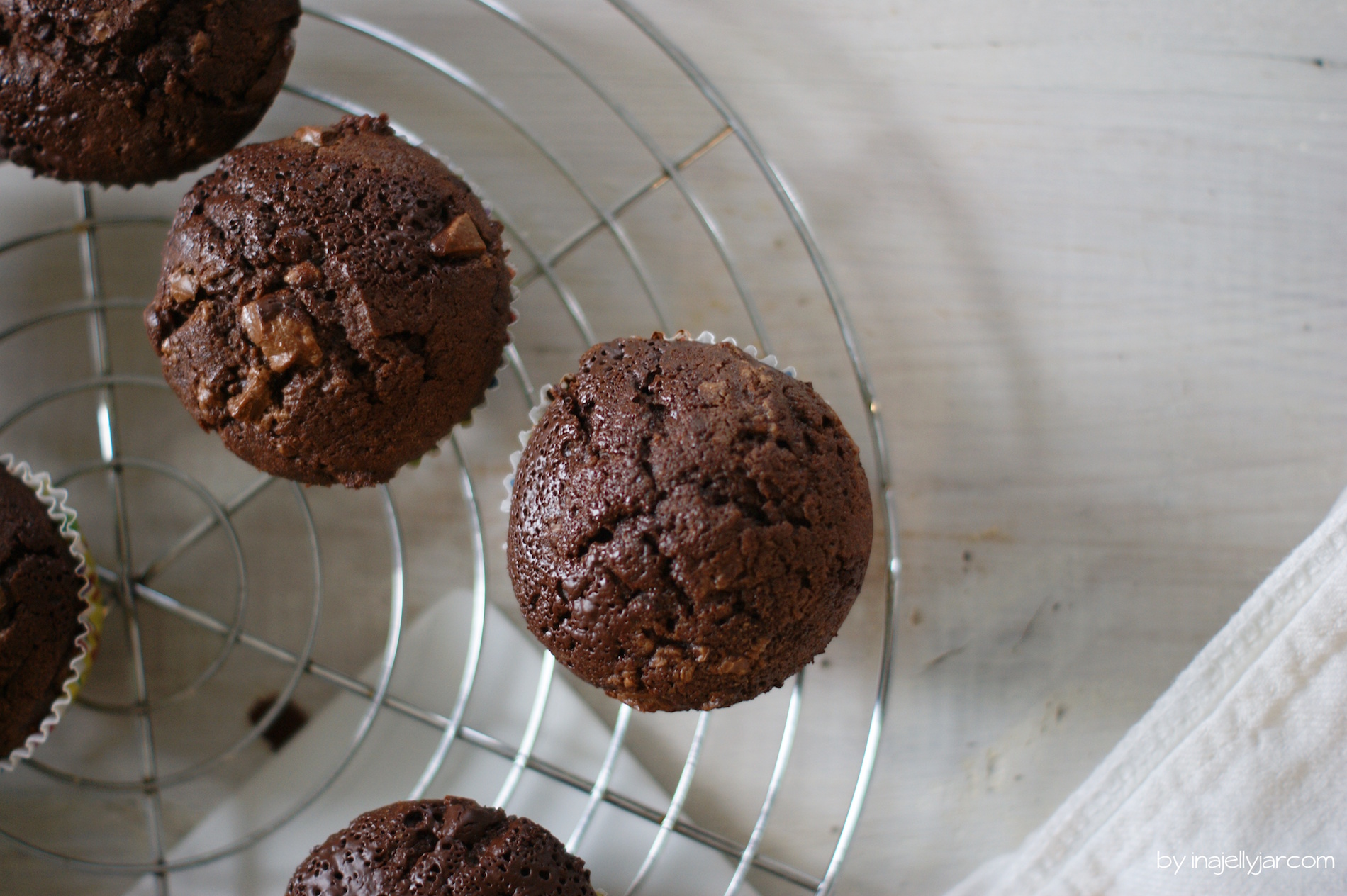 Schokomuffins Bakery Style | Schokoladen-Muffins