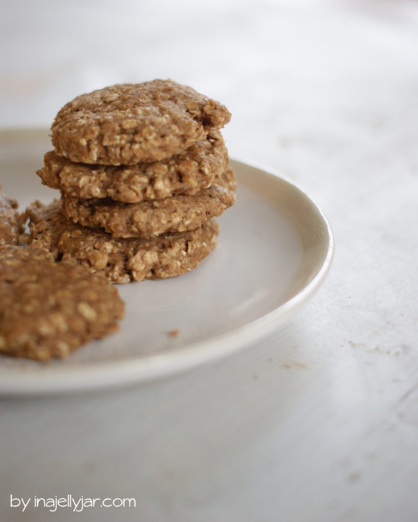 Leckere Erdnussbutter-Bananen-Cookies