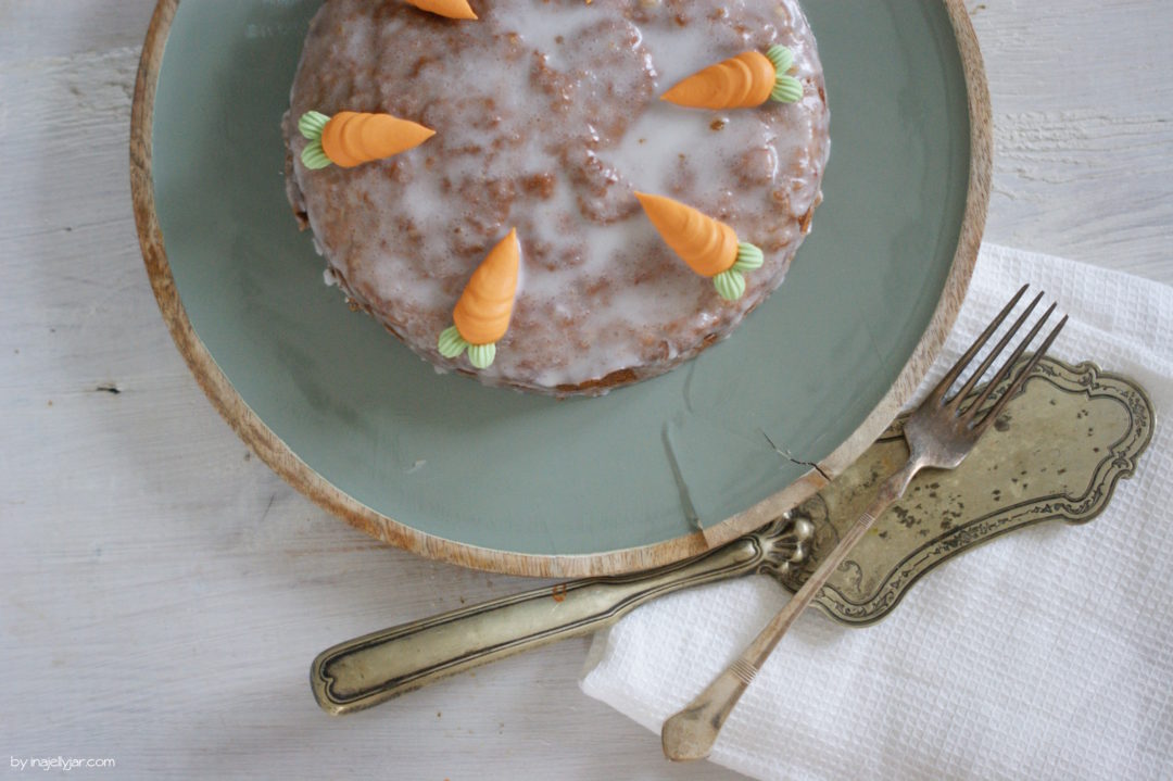 Rezept für schnellen Karottenkuchen