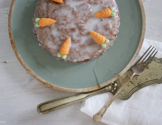 Rezept für schnellen Karottenkuchen