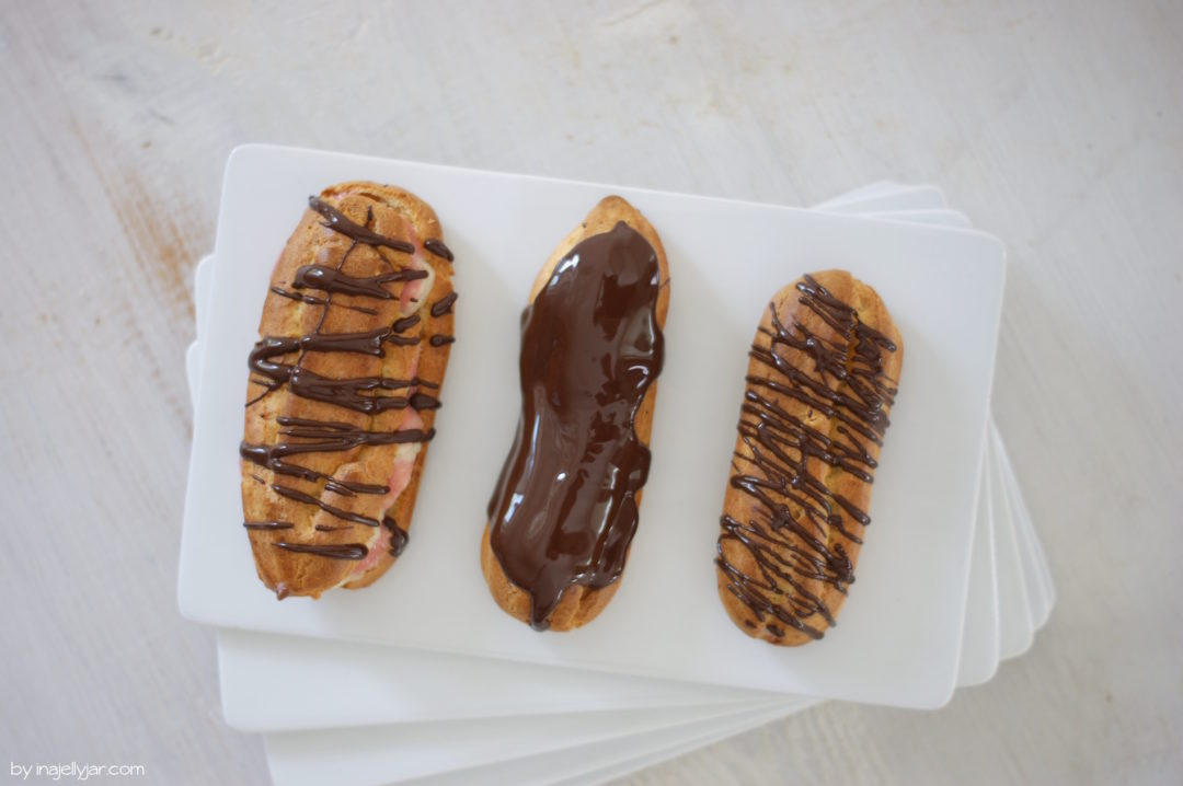 Dreierlei Eclairs