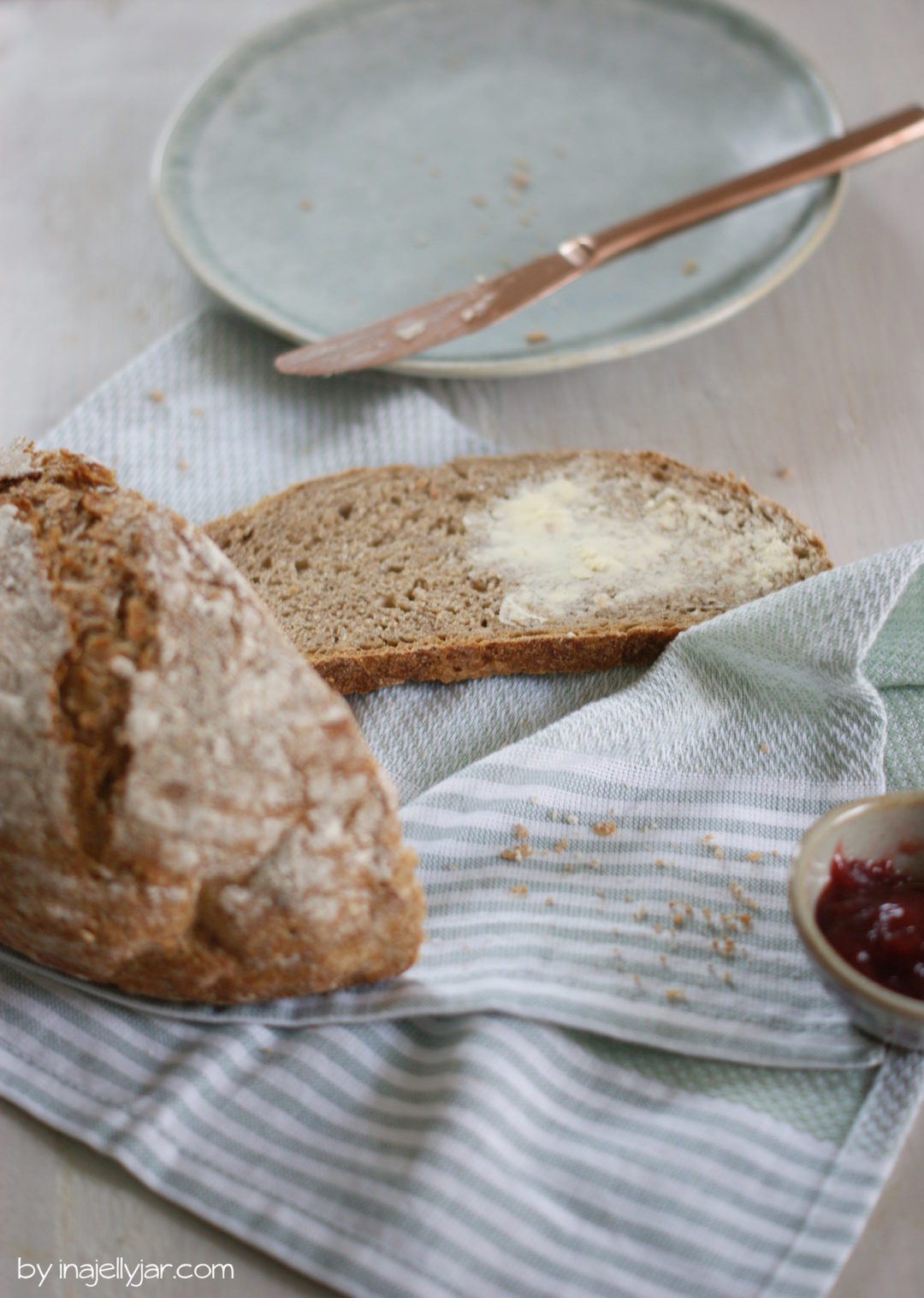 Topfbrot mit Sauerteig